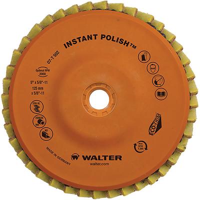 Walter 07T452 4.5" Instant Polish™ Flap Disc