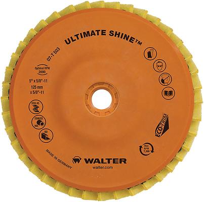 Walter 07T503 5" Ultimate Shine™ Flap Disc