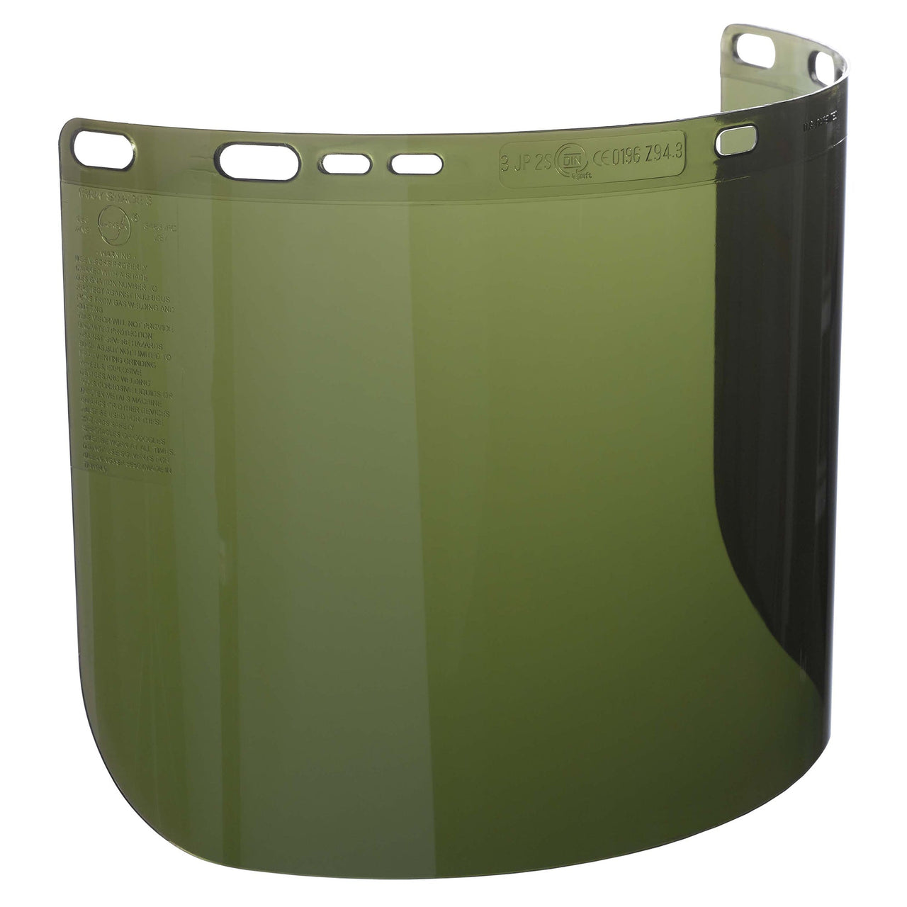 Jackson F50 Polycarbonate Face Shield, IR/UV Shade 3.0, 15 1/2" x 8" 26262