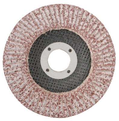 CGW Aluminum Grinding Flap Disc, 4-1/2 in dia, 36 Grit, 7/8 Arbor, 13,300 RPM