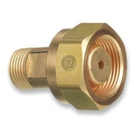 Thumbnail for Brass Cylinder Adaptors,CGA-520 B Tank Acetylene To CGA-300 Commercial Acetylene
