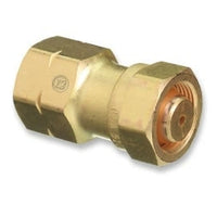 Thumbnail for Brass Cylinder Adaptor, CGA-520 B Tank Acetylene x CGA-510 POL Acetylene