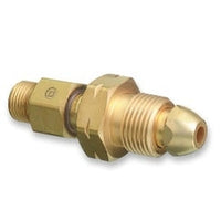 Thumbnail for Brass Cylinder Adaptors, From CGA-510 POL Acetylene To CGA-200 