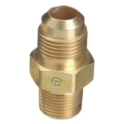 Brass SAE Flare Tubing Connections, Adapter, 500 PSIG, CGA-295 to 3/8 in NPT(M)