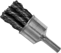 Thumbnail for CGW 60130 3/4 KNOTTED END BRUSH .014 CARBON 1/4