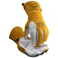 Thumbnail for Caiman 1540-Premium Goat Grain Unlined Palm TIG/Multi-Task Welding Gloves