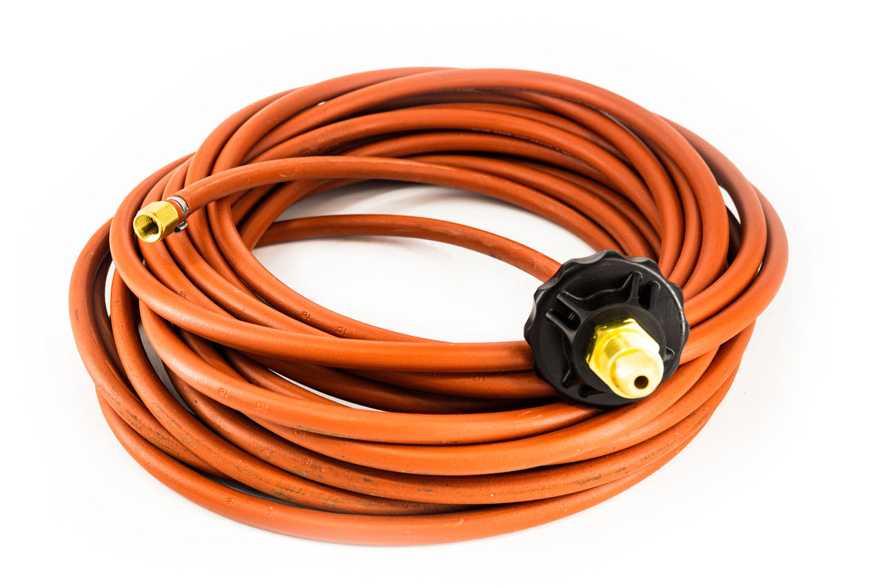 BadAssReels 50' Propane Hose with hand tight connector