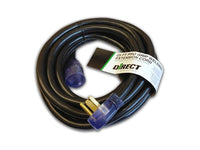 Thumbnail for 220 Volt Extension Cord 8/3 25 Foot Extension Cord Molded Connectors