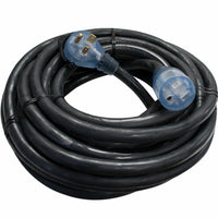 Thumbnail for 220 Volt Extension Cord 8/3 50 Foot Extension Cord Molded Connectors