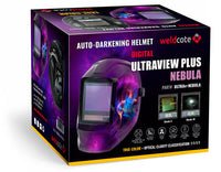 Thumbnail for Weldcote Ultra-View Plus Nebula Auto-Darkening Welding Helmet True Color