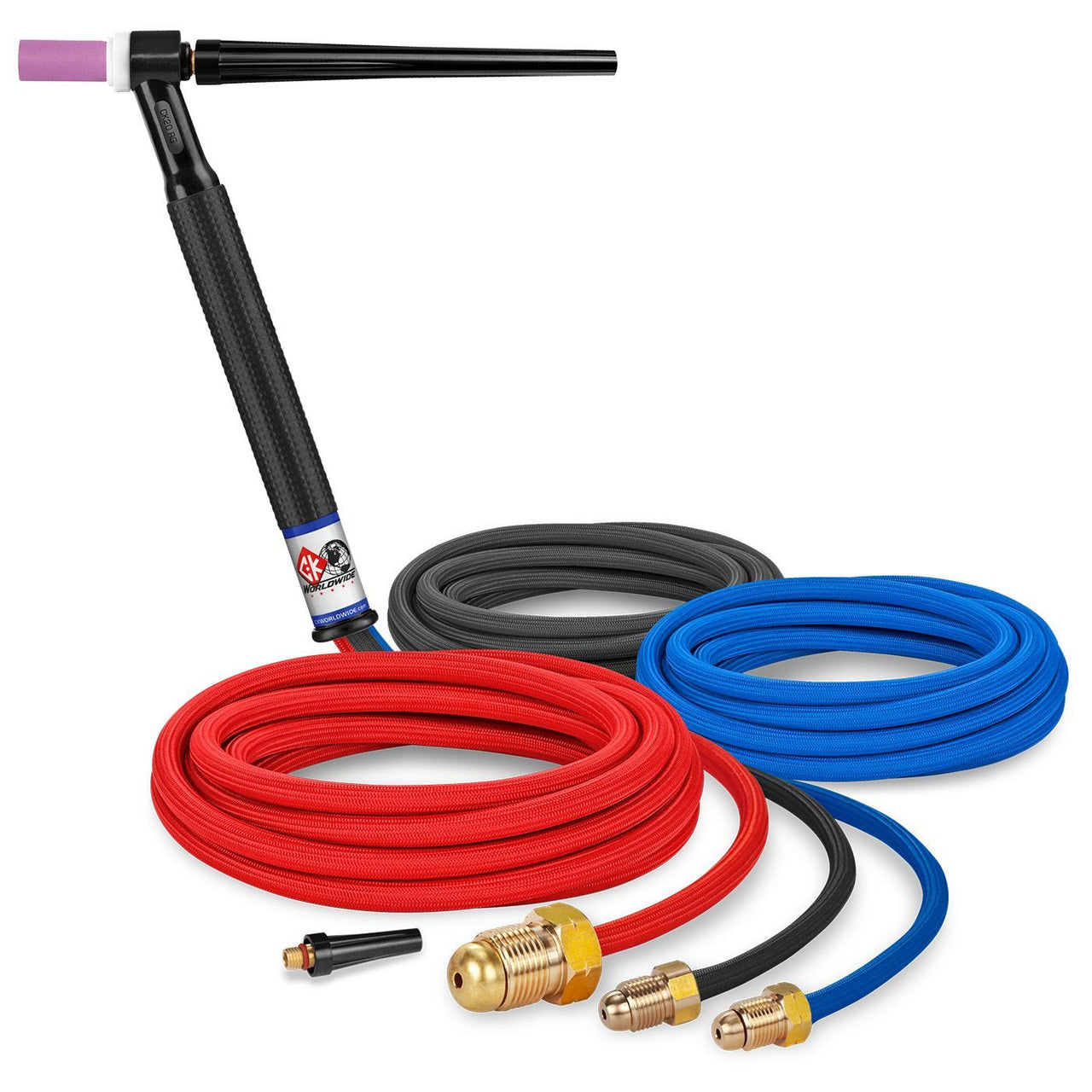CK Worldwide | TIG Torch #20 - 2 Series (Water Cooled) (CK20-12SF FX) W/ 12.5ft. Super Flex Cable