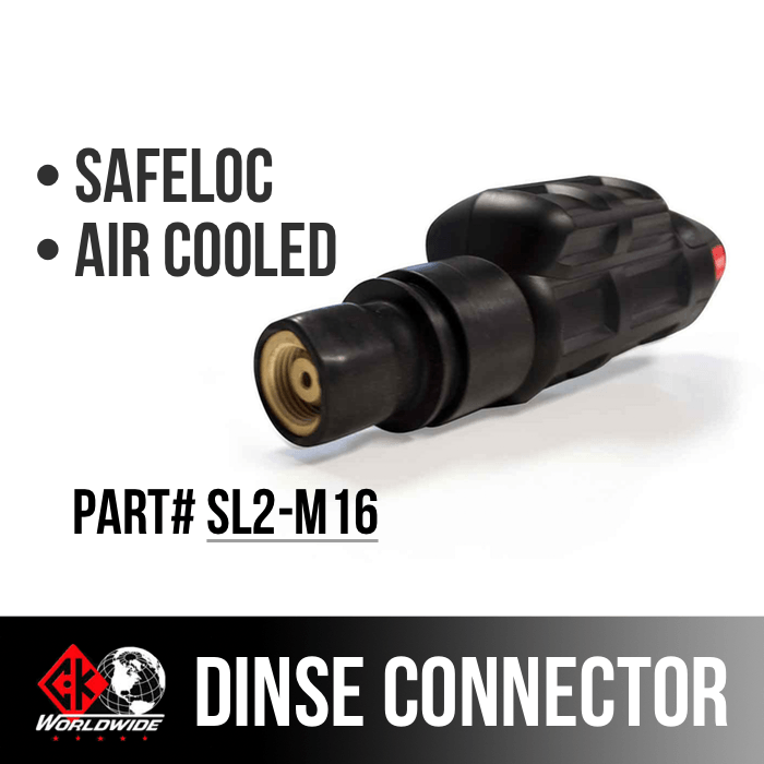 CK Worldwide |  Dinse Connector - (SL2-M16) For AHP 200 and Eastwood 200