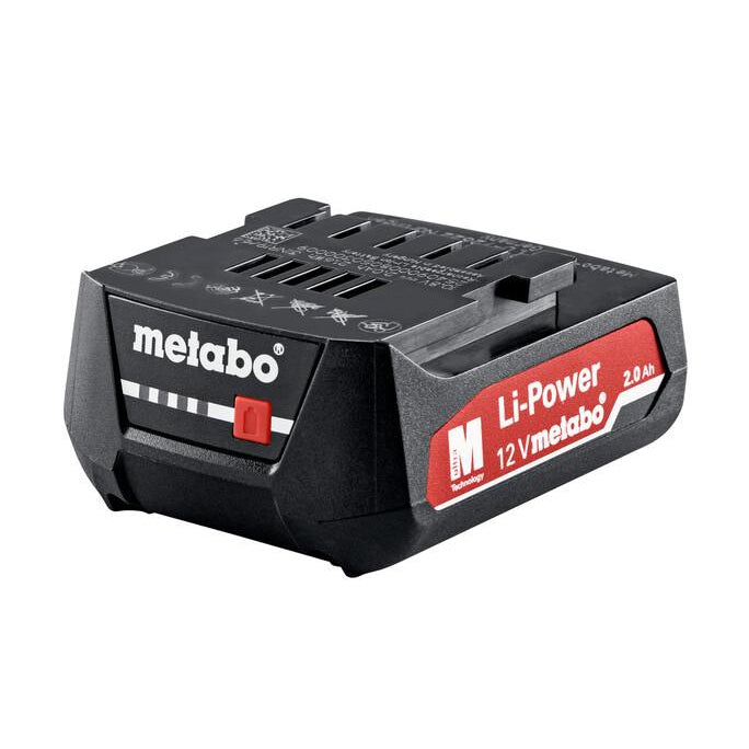 Metabo 12V 2.0 Ah Li-Ion Battery Pack - 625406000